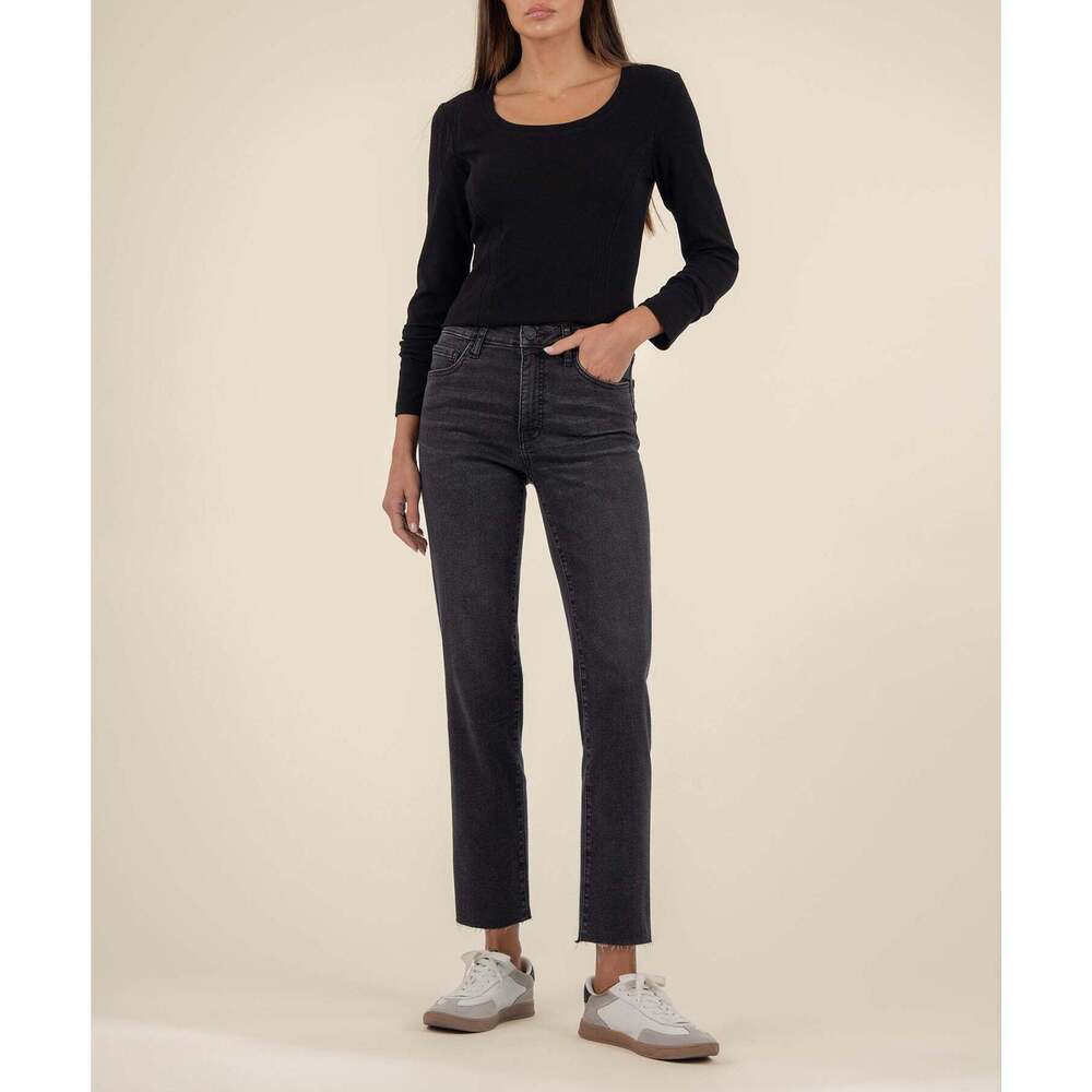 Kut from the Kloth Reese High Rise Ankle Straight Leg - Holiday Doorbuster Size